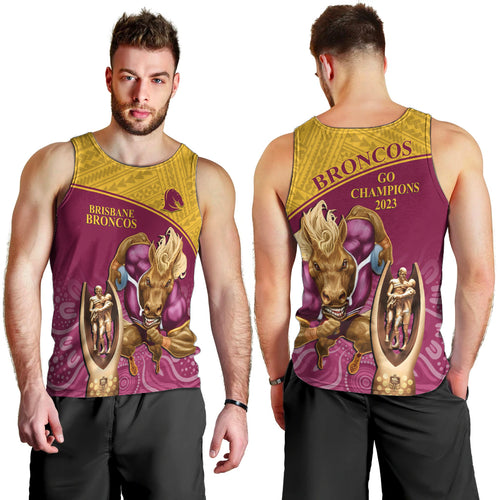 brisbane-broncos-rugby-men-tank-top-go-champions-2023-mascot-with-polynesian-indigenous-art
