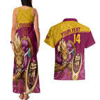 custom-brisbane-broncos-rugby-couples-matching-tank-maxi-dress-and-hawaiian-shirt-go-champions-2023-mascot-with-polynesian-indigenous-art