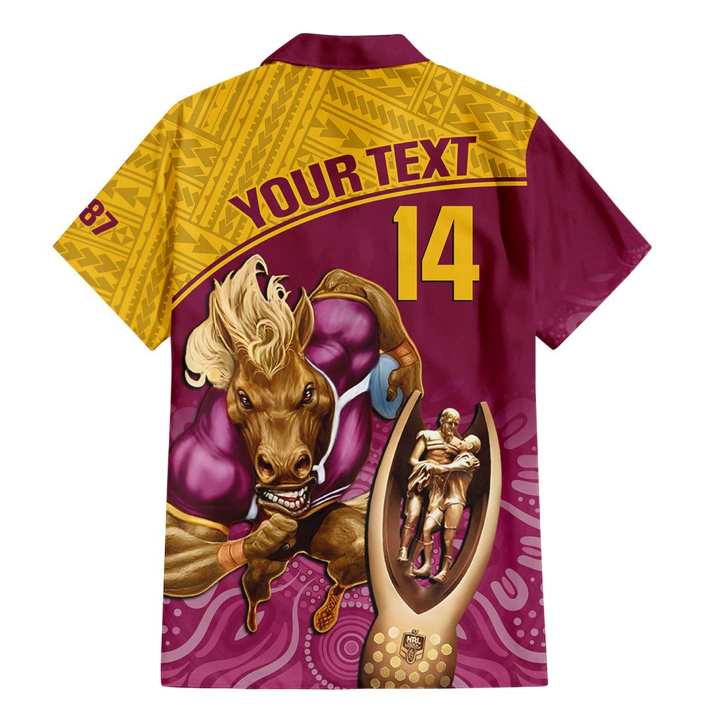 custom-brisbane-broncos-rugby-family-matching-mermaid-dress-and-hawaiian-shirt-go-champions-2023-mascot-with-polynesian-indigenous-art