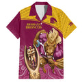 custom-brisbane-broncos-rugby-family-matching-puletasi-dress-and-hawaiian-shirt-go-champions-2023-mascot-with-polynesian-indigenous-art