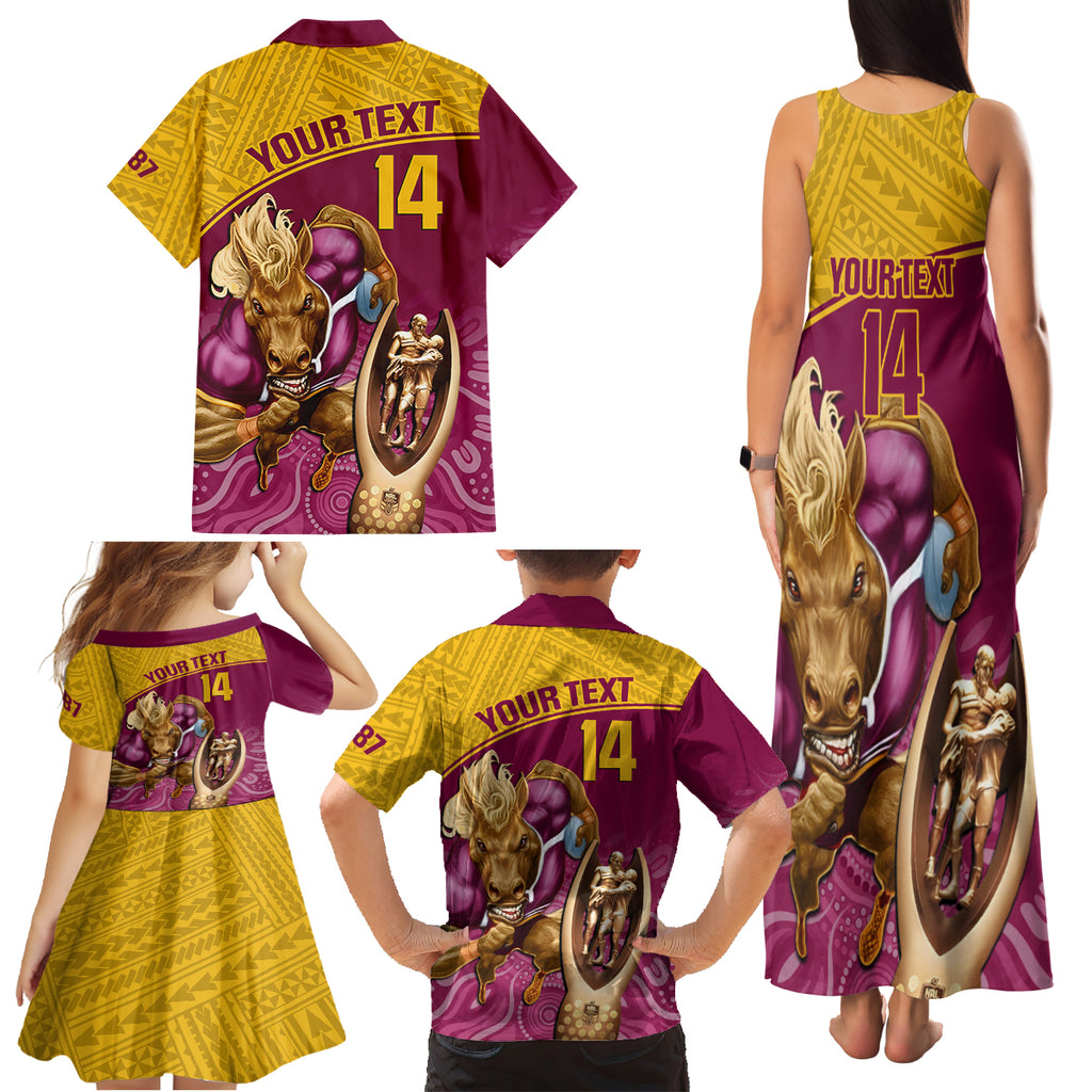 custom-brisbane-broncos-rugby-family-matching-tank-maxi-dress-and-hawaiian-shirt-go-champions-2023-mascot-with-polynesian-indigenous-art