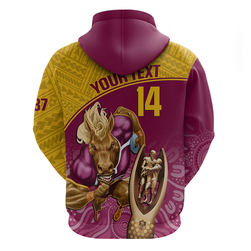 custom-brisbane-broncos-rugby-hoodie-go-champions-2023-mascot-with-polynesian-indigenous-art