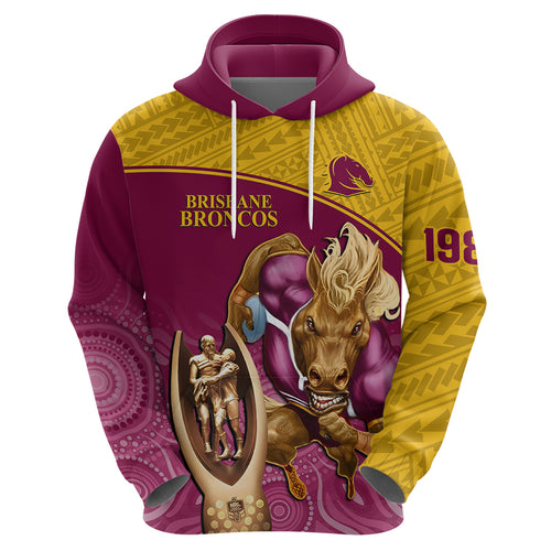 custom-brisbane-broncos-rugby-hoodie-go-champions-2023-mascot-with-polynesian-indigenous-art