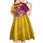 custom-brisbane-broncos-rugby-kid-short-sleeve-dress-go-champions-2023-mascot-with-polynesian-indigenous-art