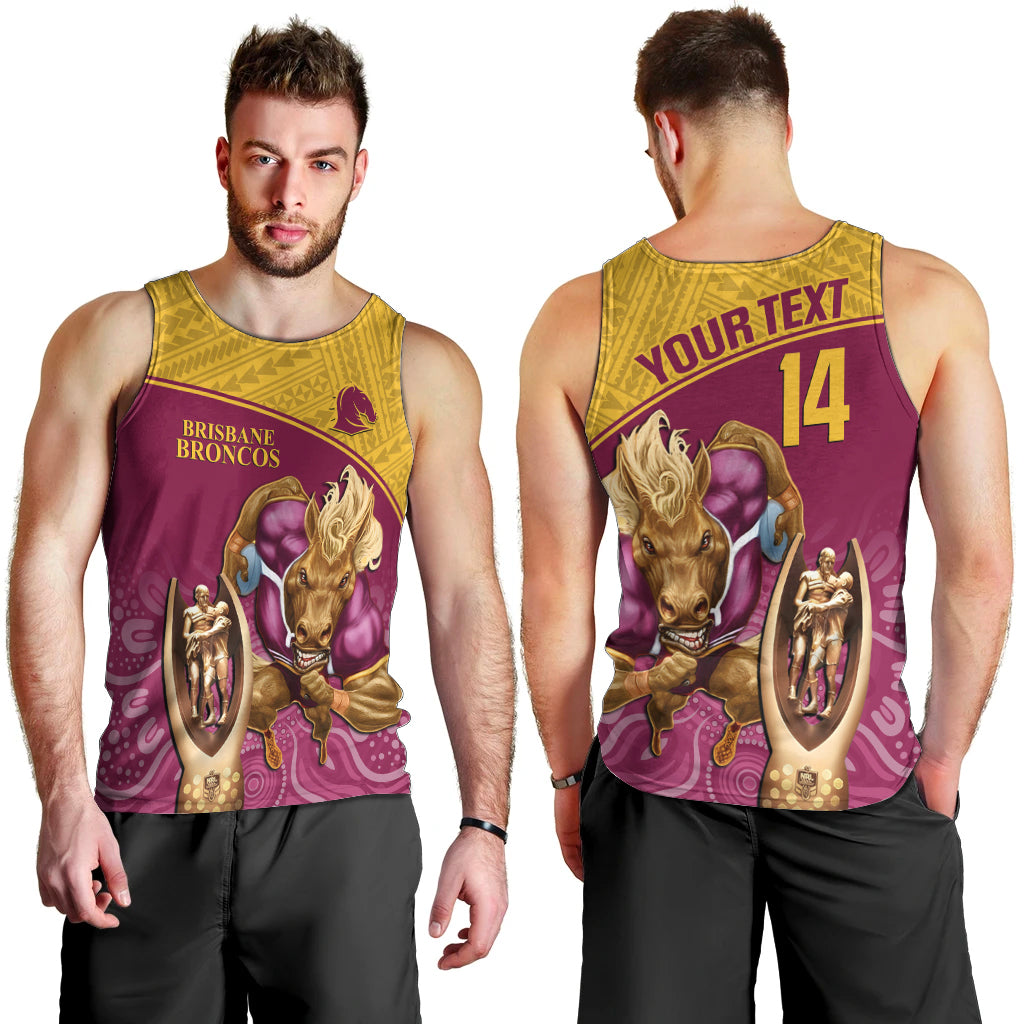 custom-brisbane-broncos-rugby-men-tank-top-go-champions-2023-mascot-with-polynesian-indigenous-art