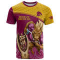 custom-brisbane-broncos-rugby-t-shirt-go-champions-2023-mascot-with-polynesian-indigenous-art