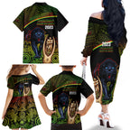 panthers-rugby-family-matching-off-shoulder-long-sleeve-dress-and-hawaiian-shirt-go-premiers-back-to-back-polynesian-indigenous-art