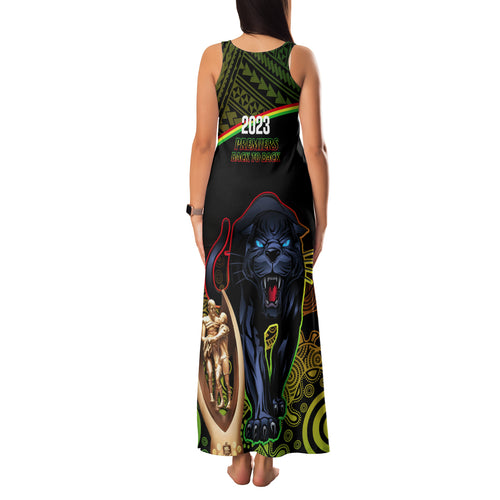 panthers-rugby-family-matching-tank-maxi-dress-and-hawaiian-shirt-go-premiers-back-to-back-polynesian-indigenous-art