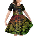 panthers-rugby-kid-short-sleeve-dress-go-premiers-back-to-back-polynesian-indigenous-art