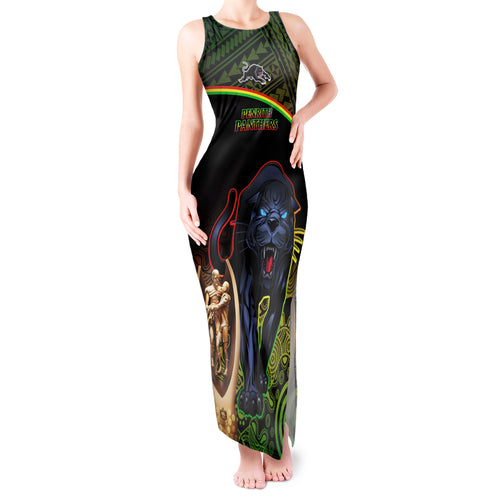 panthers-rugby-tank-maxi-dress-go-premiers-back-to-back-polynesian-indigenous-art
