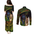 custom-panthers-rugby-couples-matching-puletasi-dress-and-long-sleeve-button-shirts-go-premiers-back-to-back-polynesian-indigenous-art