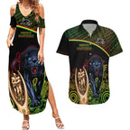 custom-panthers-rugby-couples-matching-summer-maxi-dress-and-hawaiian-shirt-go-premiers-back-to-back-polynesian-indigenous-art