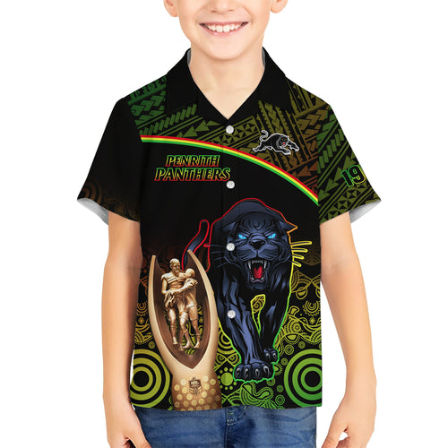 custom-panthers-rugby-kid-hawaiian-shirt-go-premiers-back-to-back-polynesian-indigenous-art