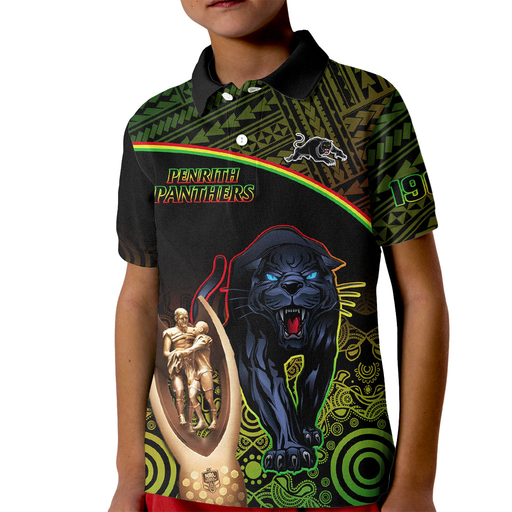 custom-panthers-rugby-kid-polo-shirt-go-premiers-back-to-back-polynesian-indigenous-art