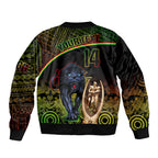 custom-panthers-rugby-sleeve-zip-bomber-jacket-go-premiers-back-to-back-polynesian-indigenous-art