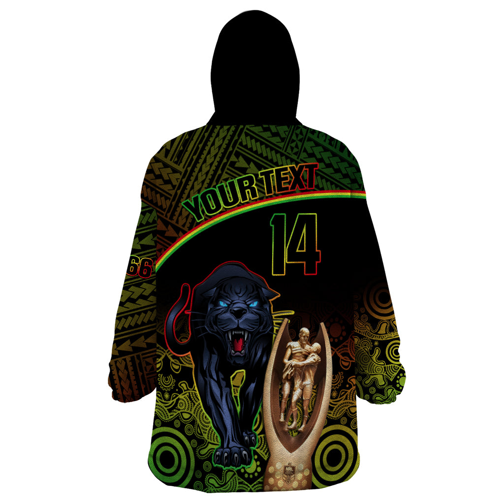 custom-panthers-rugby-wearable-blanket-hoodie-go-premiers-back-to-back-polynesian-indigenous-art