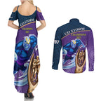 storm-rugby-couples-matching-summer-maxi-dress-and-long-sleeve-button-shirts-go-champions-2023-mascot-with-polynesian-indigenous-art