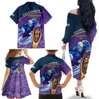 storm-rugby-family-matching-off-shoulder-long-sleeve-dress-and-hawaiian-shirt-go-champions-2023-mascot-with-polynesian-indigenous-art