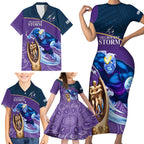 storm-rugby-family-matching-short-sleeve-bodycon-dress-and-hawaiian-shirt-go-champions-2023-mascot-with-polynesian-indigenous-art