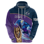 storm-rugby-hoodie-go-champions-2023-mascot-with-polynesian-indigenous-art