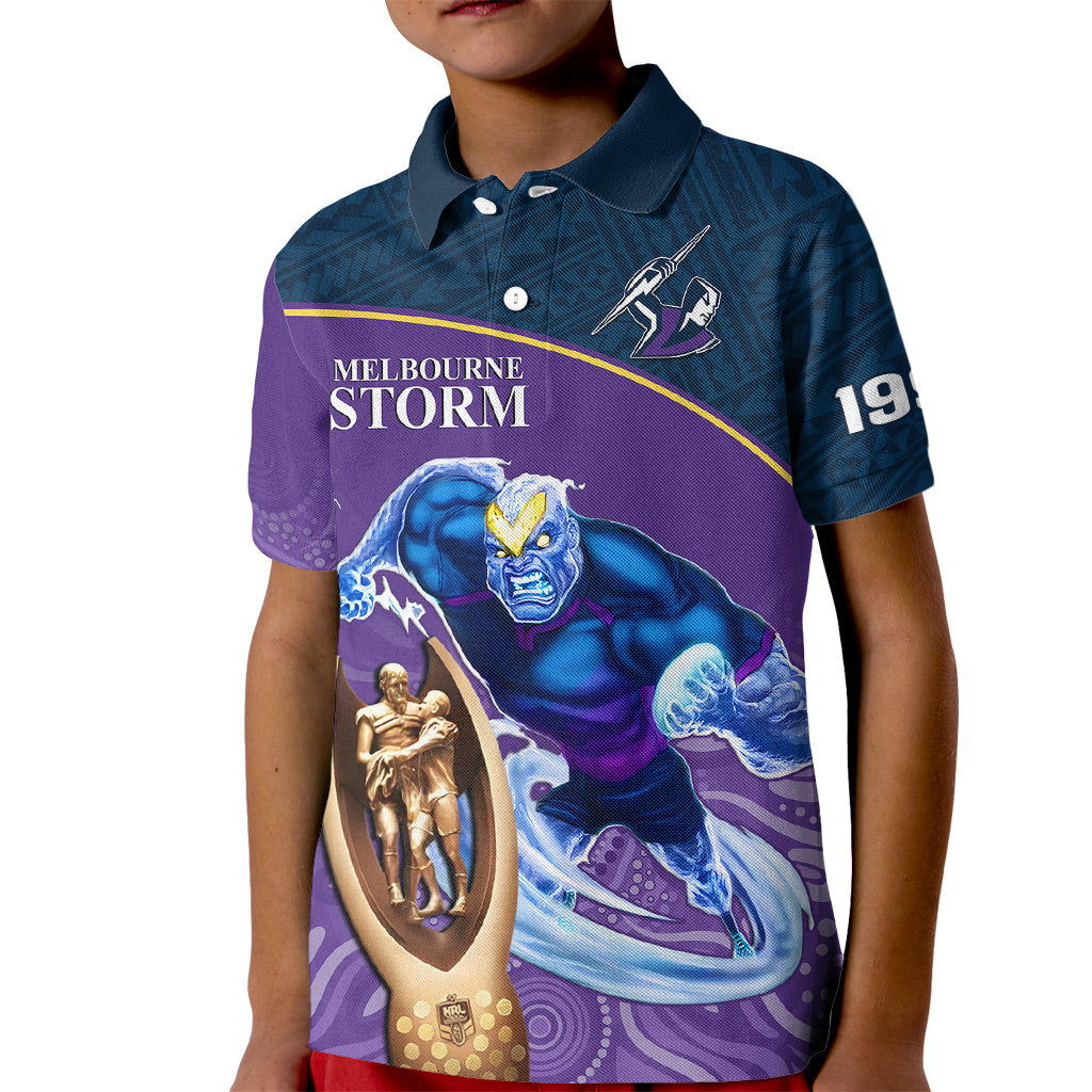storm-rugby-kid-polo-shirt-go-champions-2023-mascot-with-polynesian-indigenous-art