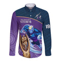 storm-rugby-long-sleeve-button-shirt-go-champions-2023-mascot-with-polynesian-indigenous-art