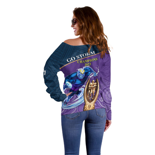 storm-rugby-off-shoulder-sweater-go-champions-2023-mascot-with-polynesian-indigenous-art