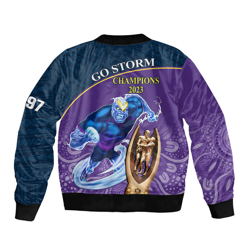 storm-rugby-sleeve-zip-bomber-jacket-go-champions-2023-mascot-with-polynesian-indigenous-art