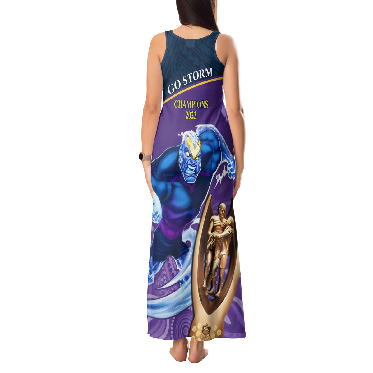 storm-rugby-tank-maxi-dress-go-champions-2023-mascot-with-polynesian-indigenous-art