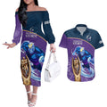 custom-storm-rugby-couples-matching-off-the-shoulder-long-sleeve-dress-and-hawaiian-shirt-go-champions-2023-mascot-with-polynesian-indigenous-art