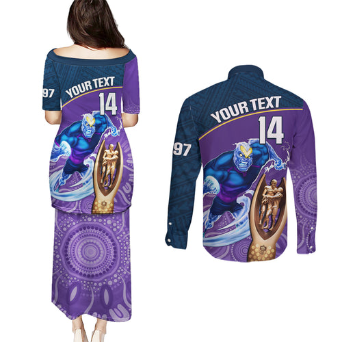 custom-storm-rugby-couples-matching-puletasi-dress-and-long-sleeve-button-shirts-go-champions-2023-mascot-with-polynesian-indigenous-art