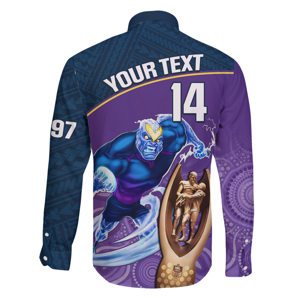 custom-storm-rugby-family-matching-short-sleeve-bodycon-dress-and-hawaiian-shirt-go-champions-2023-mascot-with-polynesian-indigenous-art