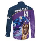 custom-storm-rugby-family-matching-short-sleeve-bodycon-dress-and-hawaiian-shirt-go-champions-2023-mascot-with-polynesian-indigenous-art
