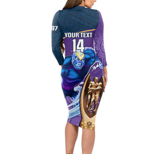 custom-storm-rugby-long-sleeve-bodycon-dress-go-champions-2023-mascot-with-polynesian-indigenous-art