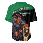 warriors-rugby-baseball-jersey-go-champions-aotearoa-mascot-with-polynesian-maori-pattern