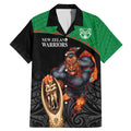 warriors-rugby-family-matching-mermaid-dress-and-hawaiian-shirt-go-champions-aotearoa-mascot-with-polynesian-maori-pattern