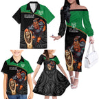 warriors-rugby-family-matching-off-shoulder-long-sleeve-dress-and-hawaiian-shirt-go-champions-aotearoa-mascot-with-polynesian-maori-pattern