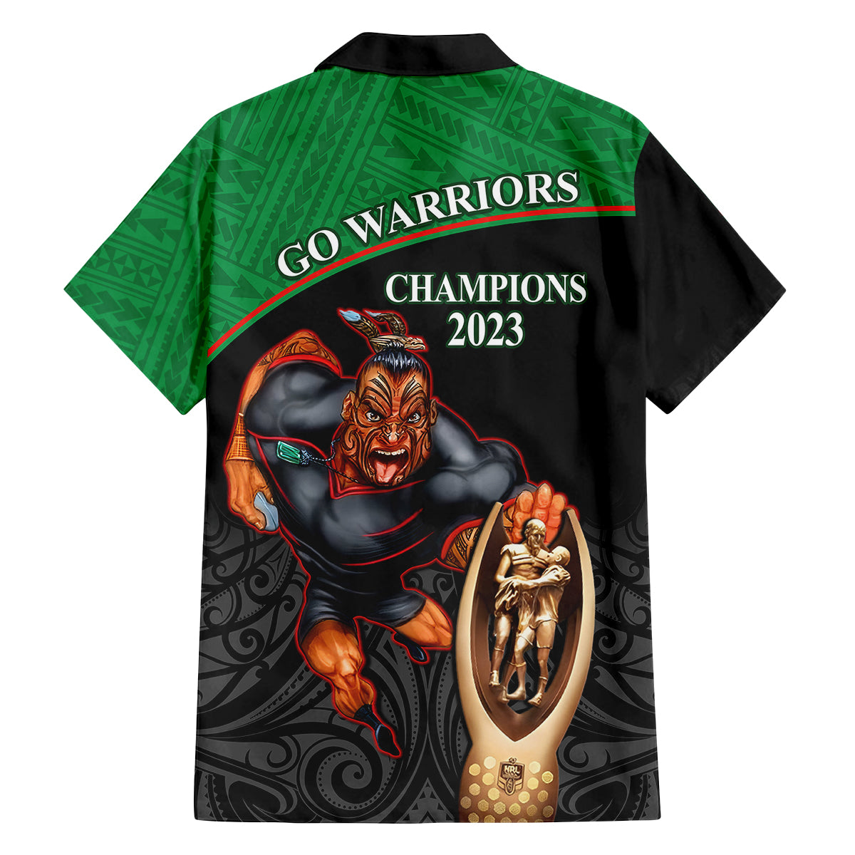 warriors-rugby-family-matching-off-shoulder-short-dress-and-hawaiian-shirt-go-champions-aotearoa-mascot-with-polynesian-maori-pattern
