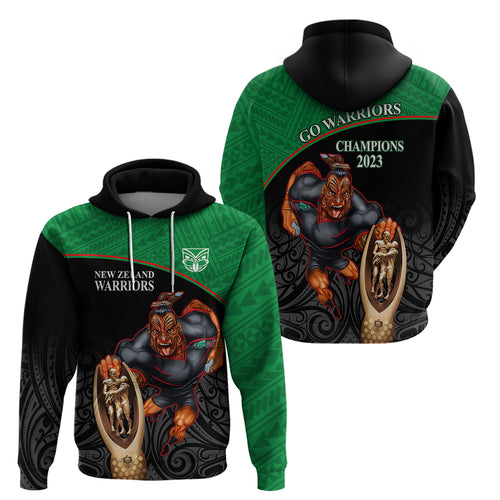 warriors-rugby-hoodie-go-champions-aotearoa-mascot-with-polynesian-maori-pattern