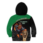 warriors-rugby-kid-hoodie-go-champions-aotearoa-mascot-with-polynesian-maori-pattern