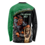 warriors-rugby-long-sleeve-shirt-go-champions-aotearoa-mascot-with-polynesian-maori-pattern