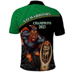 warriors-rugby-polo-shirt-go-champions-aotearoa-mascot-with-polynesian-maori-pattern