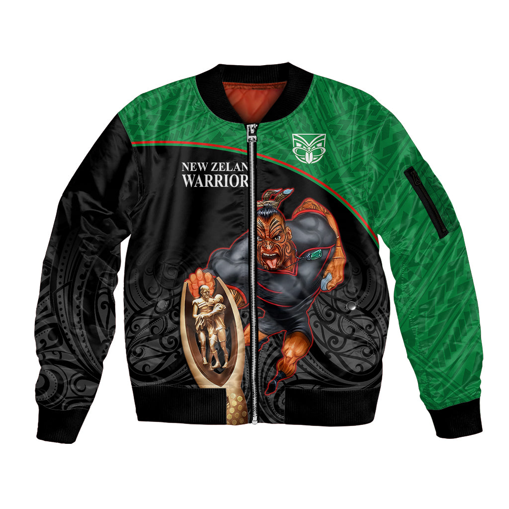 warriors-rugby-sleeve-zip-bomber-jacket-go-champions-aotearoa-mascot-with-polynesian-maori-pattern