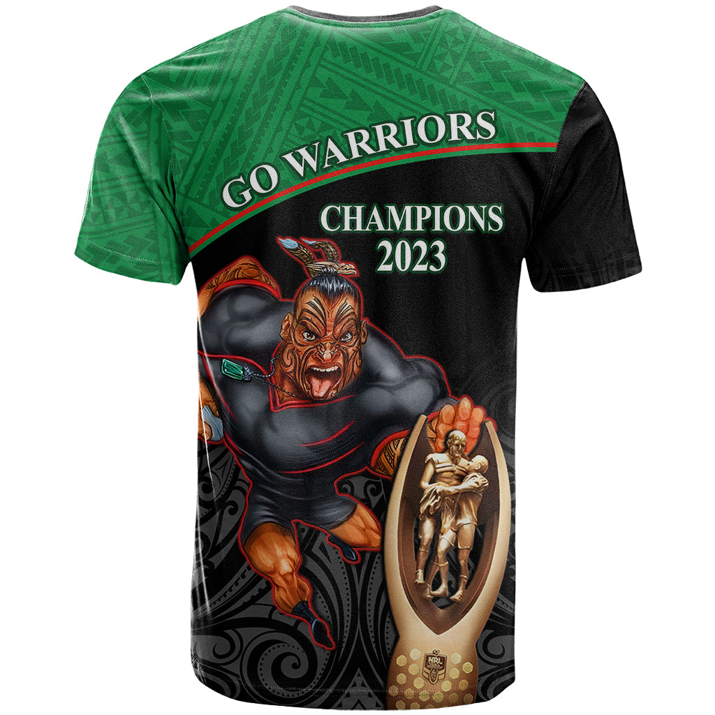warriors-rugby-t-shirt-go-champions-aotearoa-mascot-with-polynesian-maori-pattern