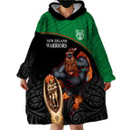 warriors-rugby-wearable-blanket-hoodie-go-champions-aotearoa-mascot-with-polynesian-maori-pattern