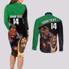 custom-warriors-rugby-couples-matching-long-sleeve-bodycon-dress-and-long-sleeve-button-shirts-go-champions-aotearoa-mascot-with-polynesian-maori-pattern