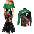 custom-warriors-rugby-couples-matching-mermaid-dress-and-long-sleeve-button-shirts-go-champions-aotearoa-mascot-with-polynesian-maori-pattern