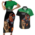 custom-warriors-rugby-couples-matching-short-sleeve-bodycon-dress-and-hawaiian-shirt-go-champions-aotearoa-mascot-with-polynesian-maori-pattern