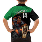 custom-warriors-rugby-family-matching-long-sleeve-bodycon-dress-and-hawaiian-shirt-go-champions-aotearoa-mascot-with-polynesian-maori-pattern