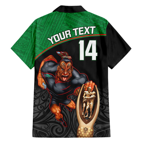 custom-warriors-rugby-family-matching-long-sleeve-bodycon-dress-and-hawaiian-shirt-go-champions-aotearoa-mascot-with-polynesian-maori-pattern
